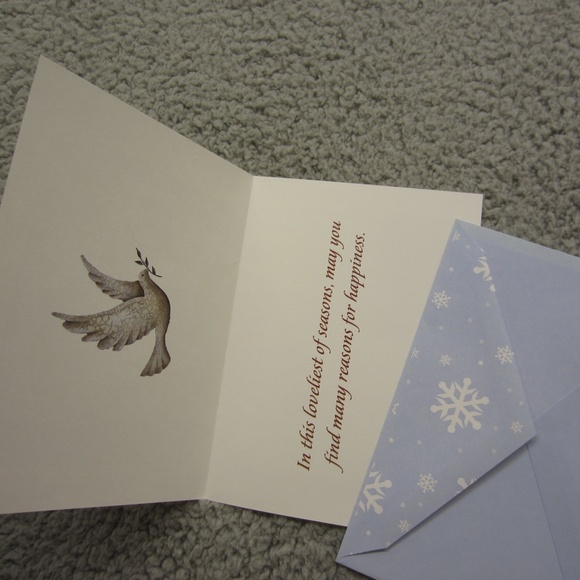 Christmas Greenting Card set of 5 with Envelopes Holidays - Picture 8 of 9